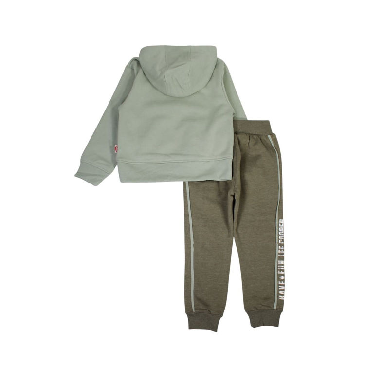 Picture of LC12188- LEE COOPER GIRLS HOODY FLEECY TRACKSUIT